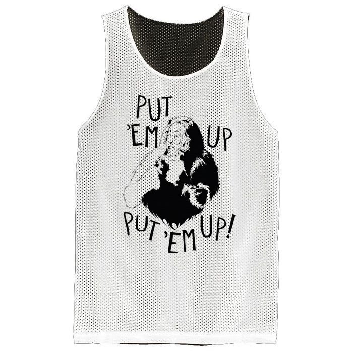 Wizard Of Oz Cowardly Lion Put Em Up Mesh Reversible Basketball Jersey Tank