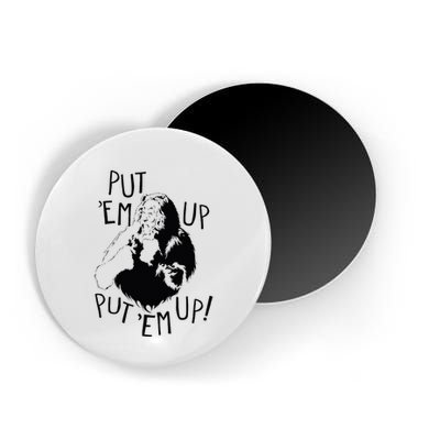Wizard Of Oz Cowardly Lion Put Em Up Magnet