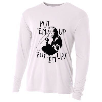 Wizard Of Oz Cowardly Lion Put Em Up Cooling Performance Long Sleeve Crew
