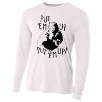 Wizard Of Oz Cowardly Lion Put Em Up Cooling Performance Long Sleeve Crew