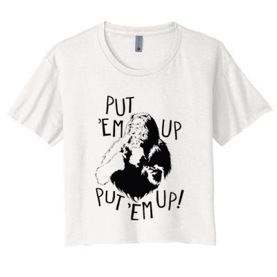 Wizard Of Oz Cowardly Lion Put Em Up Crop Top