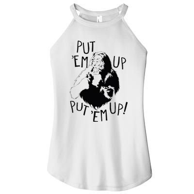 Wizard Of Oz Cowardly Lion Put Em Up Women’s Perfect Tri Rocker Tank