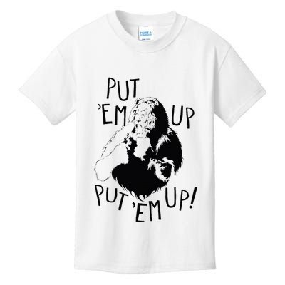 Wizard Of Oz Cowardly Lion Put Em Up Kids T-Shirt