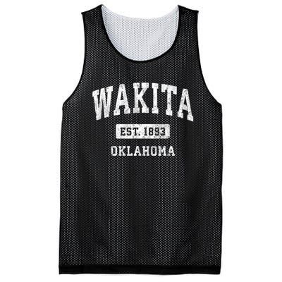 Wakita Oklahoma Ok Vintage Athletic Sports Mesh Reversible Basketball Jersey Tank