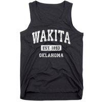 Wakita Oklahoma Ok Vintage Athletic Sports Tank Top