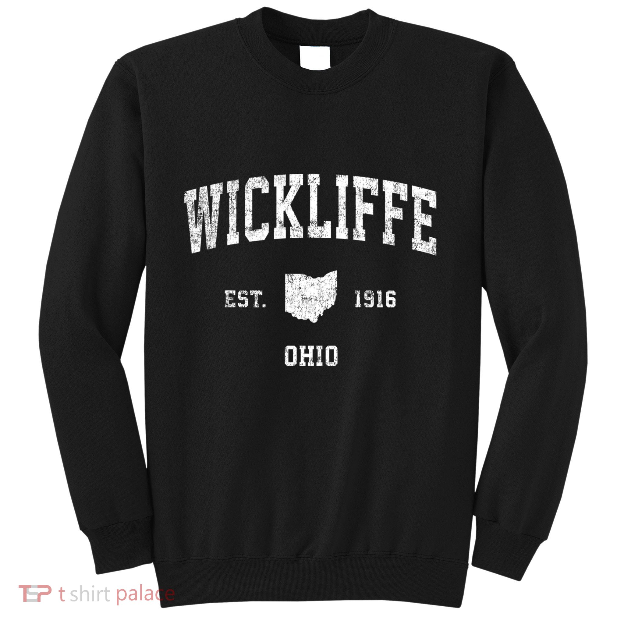 Wickliffe Ohio Oh Vintage Sports Sweatshirt