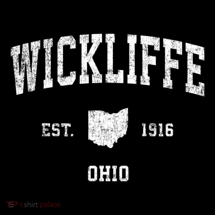 Wickliffe Ohio Oh Vintage Sports T-Shirt