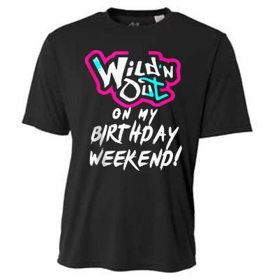 Wildn Out On My Birthday Weekend Party Fun Cute Vibrant Cooling Performance Crew T-Shirt