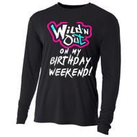 Wildn Out On My Birthday Weekend Party Fun Cute Vibrant Cooling Performance Long Sleeve Crew