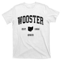 Wooster Ohio Oh Vintage Athletic Sports Design Sweatshirt T-Shirt