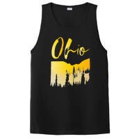 Woods Of O.H.I.O State Of Ohio B.U.C.K.E.Y.E State PosiCharge Competitor Tank