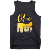 Woods Of O.H.I.O State Of Ohio B.U.C.K.E.Y.E State Tank Top