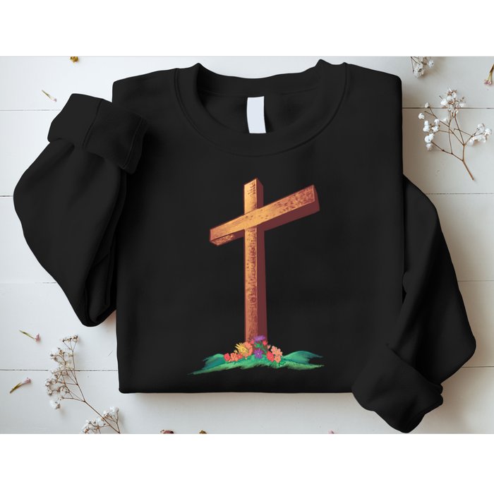 Wooden Cross Sweatshirt