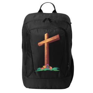 Wooden Cross City Backpack