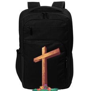 Wooden Cross Impact Tech Backpack