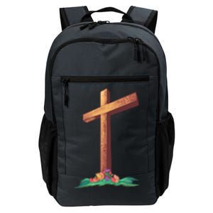 Wooden Cross Daily Commute Backpack