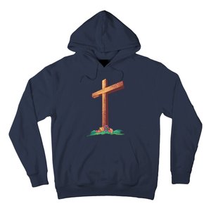 Wooden Cross Hoodie