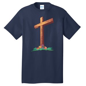 Wooden Cross Tall T-Shirt