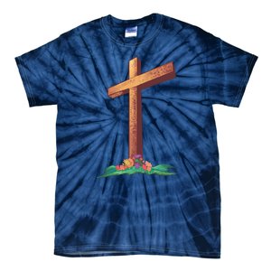 Wooden Cross Tie-Dye T-Shirt