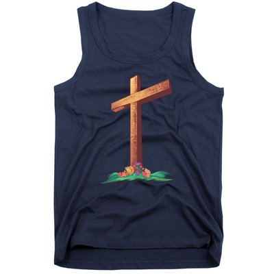 Wooden Cross Tank Top