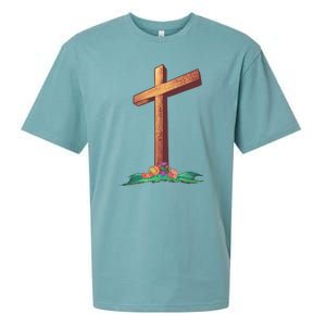 Wooden Cross Sueded Cloud Jersey T-Shirt