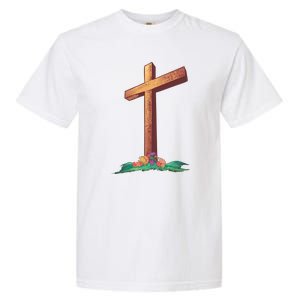 Wooden Cross Garment-Dyed Heavyweight T-Shirt