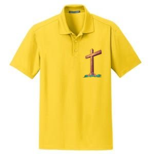 Wooden Cross Dry Zone Grid Polo