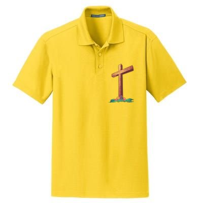 Wooden Cross Dry Zone Grid Polo