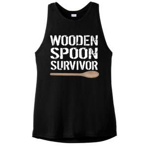 Wooden Spoon Survivor Ladies PosiCharge Tri-Blend Wicking Tank