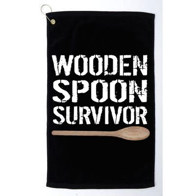Wooden Spoon Survivor Golf Towel