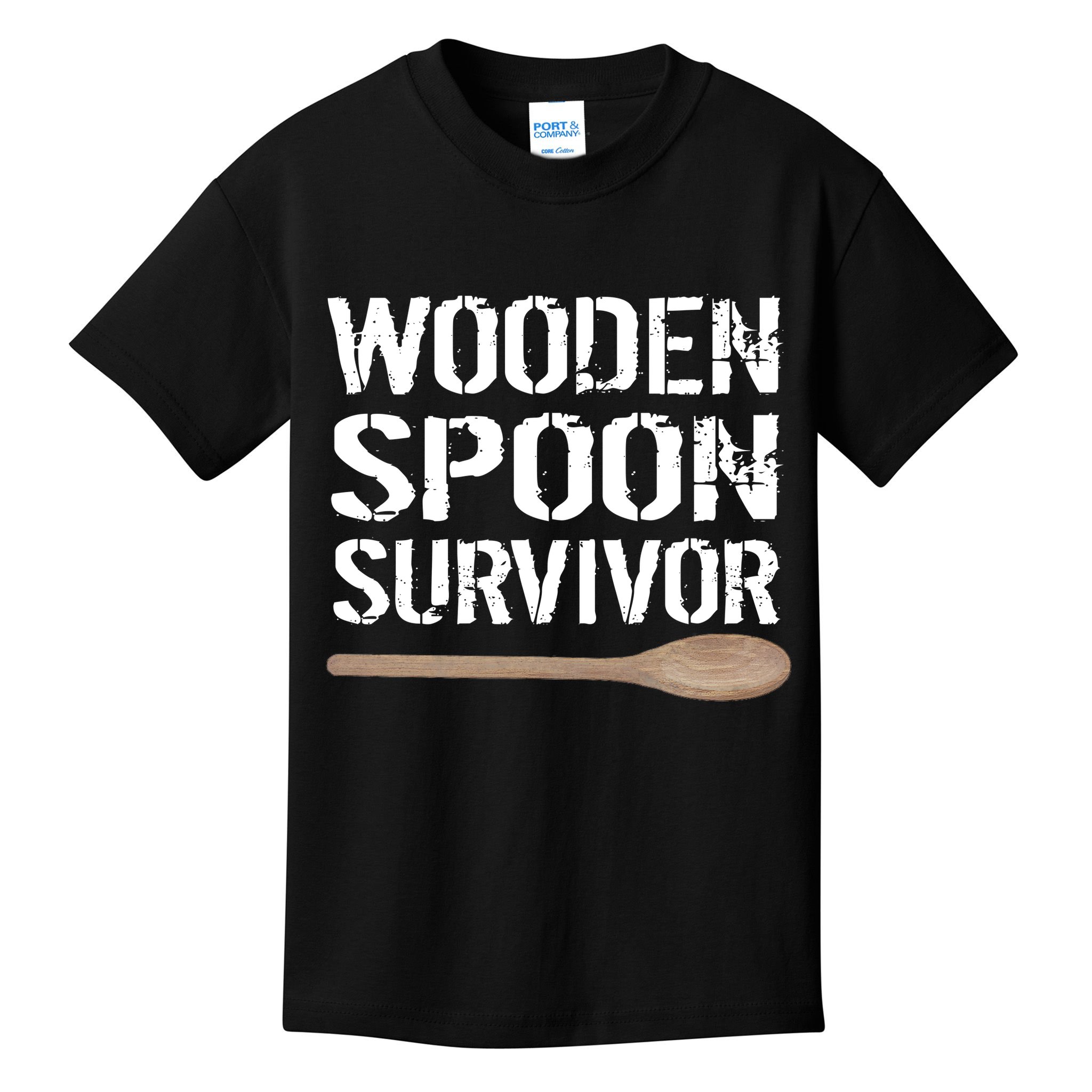 Wooden Spoon Survivor Kids T-Shirt