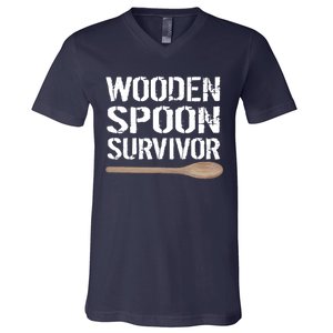 Wooden Spoon Survivor V-Neck T-Shirt