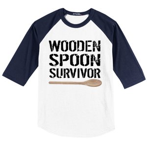 Wooden Spoon Survivor Baseball Sleeve Shirt