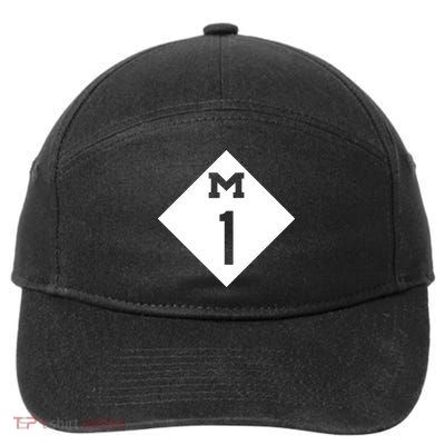 Woodward Ave. M1 Logo 7-Panel Snapback Hat
