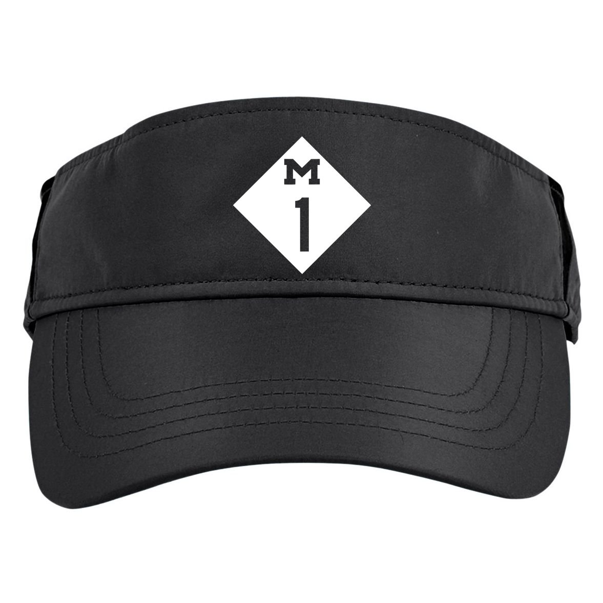 Woodward Ave. M1 Logo Adult Drive Performance Visor
