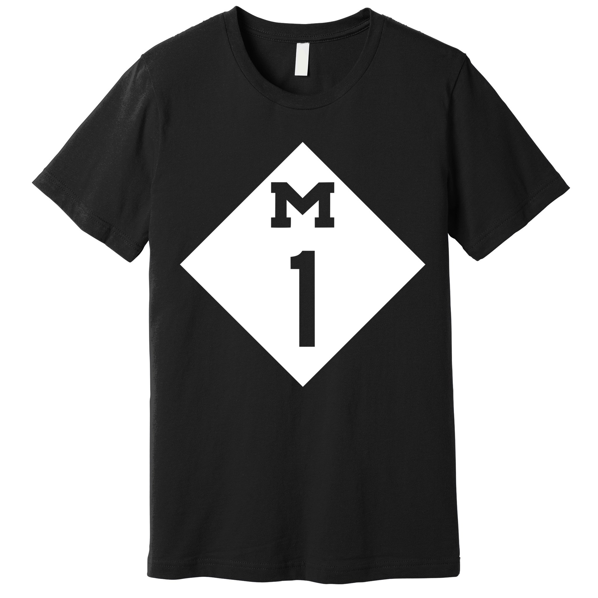 Woodward Ave. M1 Logo Premium T-Shirt