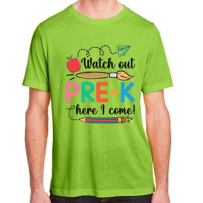 Watch Out PreK Here I Come Team PreK Gift Adult ChromaSoft Performance T-Shirt