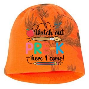 Watch Out PreK Here I Come Team PreK Gift Kati - Camo Knit Beanie