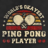 Worlds Okayest Ping Pong Player Retro Ping Pong Hat