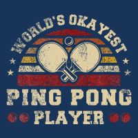 Worlds Okayest Ping Pong Player Retro Ping Pong Infant Baby Jersey Bodysuit