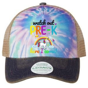 Watch Out PreK Here I Come Pre K Legacy Tie Dye Trucker Hat