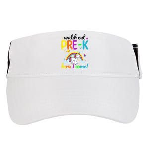 Watch Out PreK Here I Come Pre K Adult Drive Performance Visor