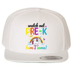 Watch Out PreK Here I Come Pre K Wool Snapback Cap