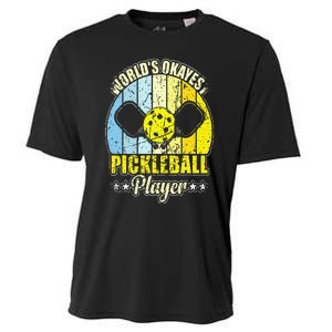 World's Okayest Pickleball Player Cooling Performance Crew T-Shirt