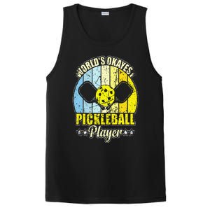 World's Okayest Pickleball Player PosiCharge Competitor Tank