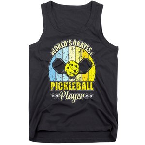 World's Okayest Pickleball Player Tank Top