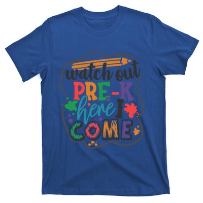 Watch Out Preschool Back To School PreK Squad Gift T-Shirt