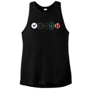 Wenty One Pilots Ladies PosiCharge Tri-Blend Wicking Tank