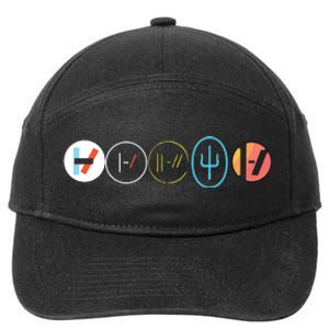 Wenty One Pilots 7-Panel Snapback Hat