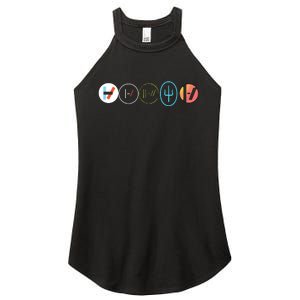 Wenty One Pilots Women's Perfect Tri Rocker Tank